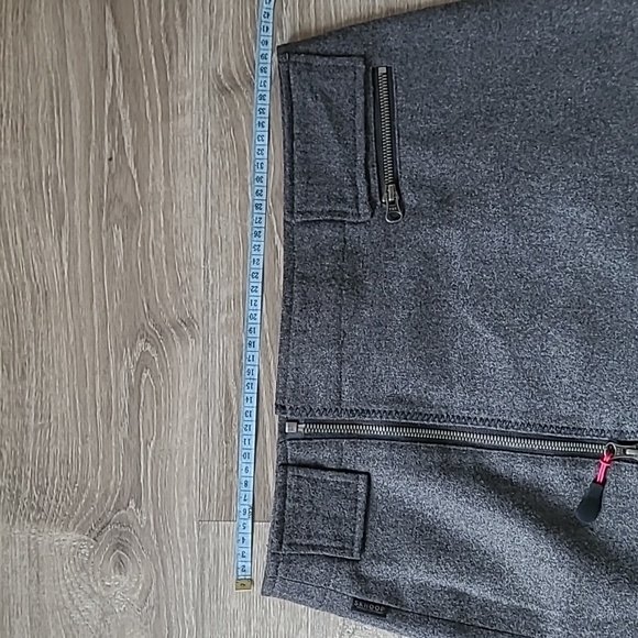 SKHOOP Wool Lined Winter Mini Skirt EUC Sz Small *Scandi Style* - Picture 8 of 12